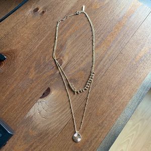 Gold chain necklace